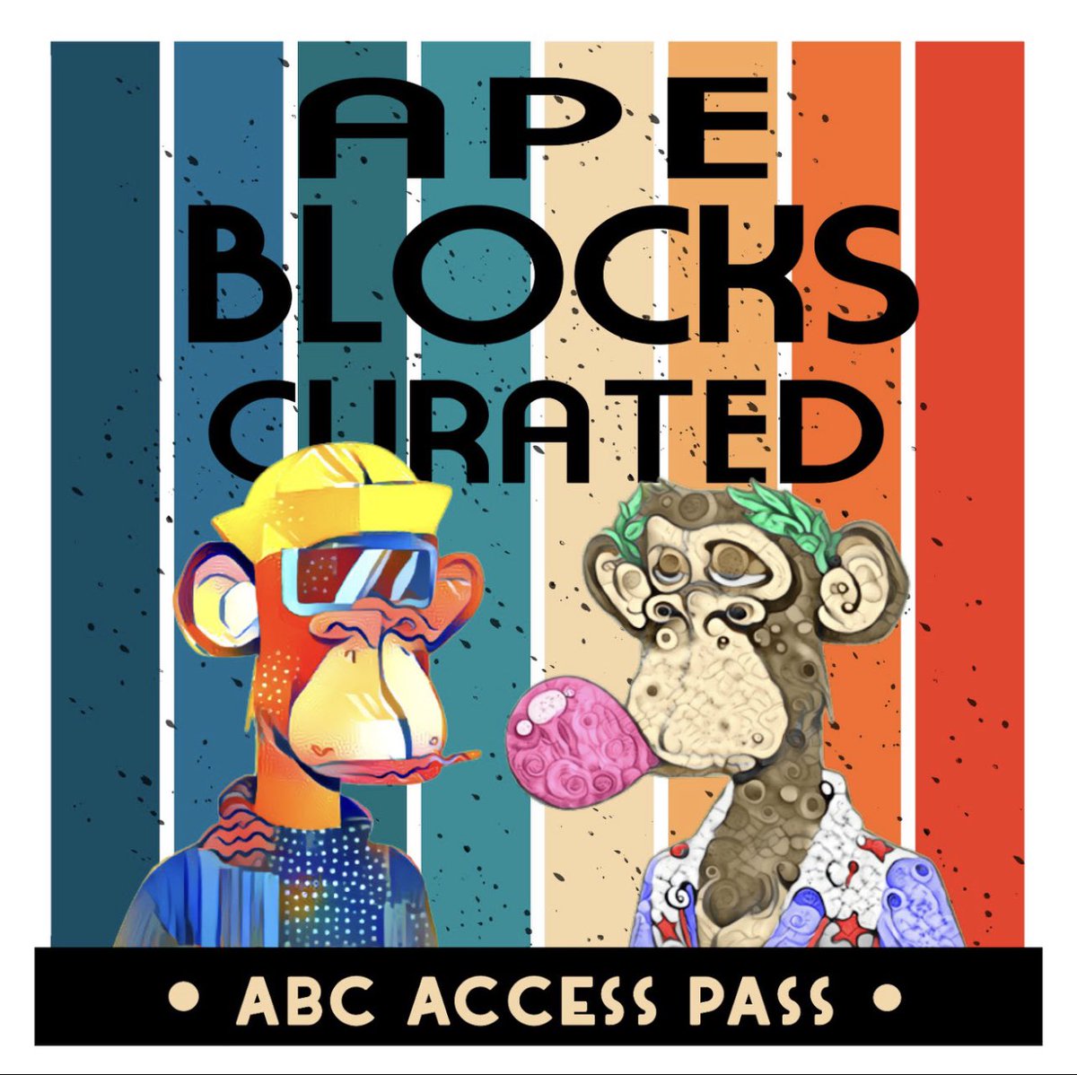 Who is ready for ABC HAPEs airdrop? If all goes well tonight, mainnet deployment executes &amp; airdrops go out to 65 ABC Access Pass owners. Access Passes available on Opensea if anyone wants in on the WL action, at least 2 more collections coming. discord.gg/abcapes #nfts