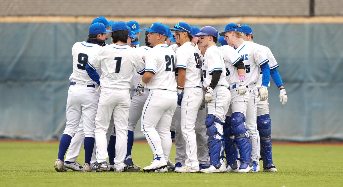 EdmondsTritons's tweet photo. Game 1 Final from Triton Field: @EdmondsBaseball 7, Chemeketa 1. 

Bourbon 2-4; Matsumaru 2-3, RBI; Ranit 2R 💣; Hougham 2R 💣; Perkins RBI; Okayasu RBI; Sato (W) 7 IP, 1 ER, 5 H, 7 K; Maldonado 2 IP, 4 K.

Box score: https://t.co/GFvDFyxw22 https://t.co/DLyfEz9Wyr