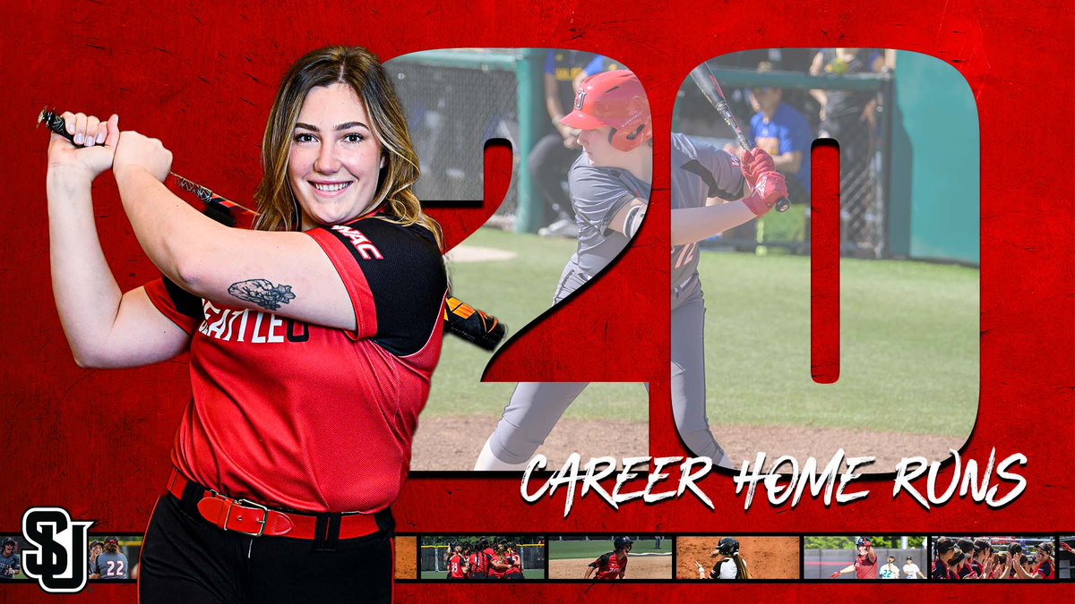 seattleusb's tweet photo. Congrats to Carley Nance on becoming the sixth Redhawk ever with 20+ career home runs!

#TogetherWeSoar https://t.co/inYOLj9JuH