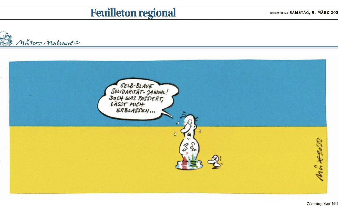 Not funny. 
#müllersmalsaal #augsburgerallgemeine