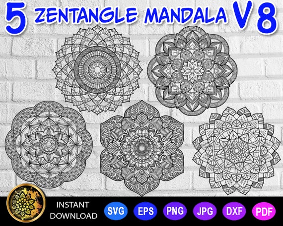 ArtDesign_by_VC's tweet image. 5 Zentangle Mandala Bundle tinyurl.com/y3djgkdk via @EtsySocial #mandala #lineart #Digitalfile #mandalasvg