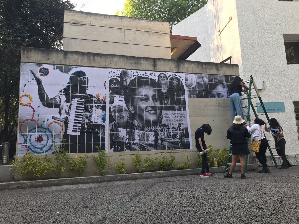 CasadelLago's tweet photo. ❤️‍🔥 Taller de gigantografía feminista: foto-acción dinámica, lúdica, musical ❤️‍🔥

Impartido por @prodymil - @rotmienciso. #8M https://t.co/ETqmEru0Cm