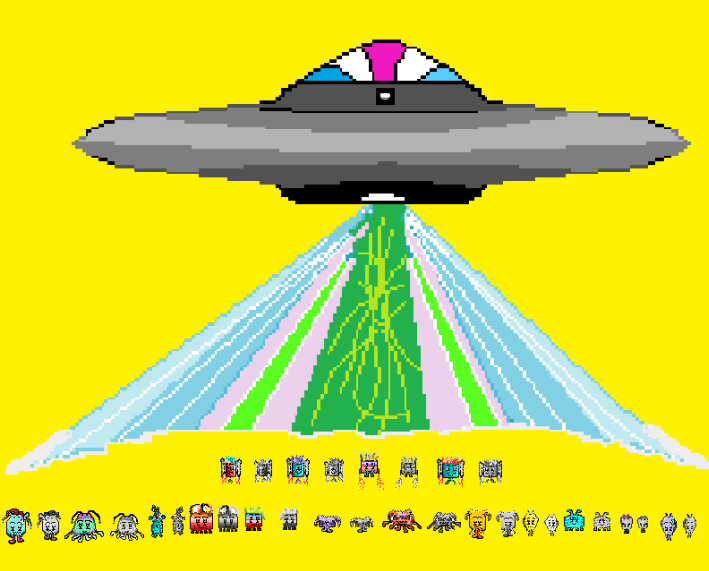 BuddyLMusic's tweet photo. Wave Four of Galactic Budyz has landed 👾🛸👽 Thirty-two Budyz of Starship Imitation represent "The Mimics" #opensea #NFT #NFTs #nft #nfts #nftart #nftartwork #Budyz #GalacticBudyz #WaveFour #NFTCommunity #NFTCollection #NFTartist https://t.co/1fTm6B0cum https://t.co/LORQJVghjX