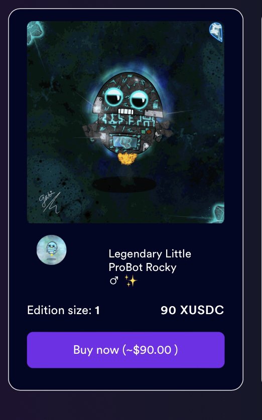 littleprobots's tweet photo. Yay 2 resells in less than a day! That’s so cool! 🤖💕 congratulations @Awoken_NFT! Skylarking i sent you your Old Merchant Coin, you now can have early access on a LittleProBot 👀 There’s a Legendary available for $90! Super good price to pick up https://t.co/VjsrIE3z4w #NFT https://t.co/fQK2XI0IOa