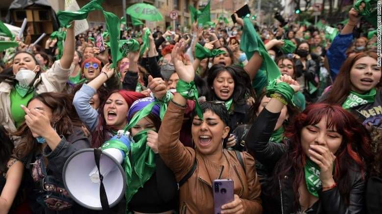 ✊ #Colombia was the sixth country in Latin America, to make #abortion legal with no restrictions, after #Argentina, #Cuba, #Guyana, #Uruguay and two states of #Mexico.
facebook.com/10460625547150…

#StopSexism #AbortionRights4All #EndGenderInjustice #MyBodyMyChoice