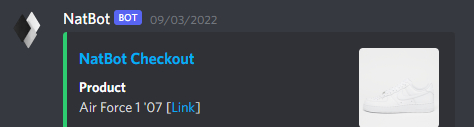 Damien.Kicks (@damienkicks) on Twitter photo The first week with Natbot, can't wait for what's coming in the next few weeks!!!
Bot: <a href="/NATAIOBOT/">NATBOT</a>
Proxies: <a href="/dragonproxies_/">Dragon Proxies</a>
CG: <a href="/EatsEverythingg/">Eats Everything</a> The first week with Natbot, can't wait for what's coming in the next few weeks!!!
Bot: <a href="/NATAIOBOT/">NATBOT</a>
Proxies: <a href="/dragonproxies_/">Dragon Proxies</a>
CG: <a href="/EatsEverythingg/">Eats Everything</a>