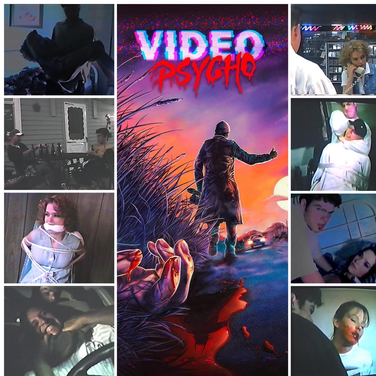 Djkary8's tweet photo. Grab your copy of Video Psycho on DVD today @SRSCinema #VideoPsycho #DVD #Horror #HorrorMovie #HorrorFans #HorrorCollector #HorrorCommunity #Halloween #Scream #BuyNow #NewMovie #NewRelease #srscinema https://t.co/X90vkS4LZi
