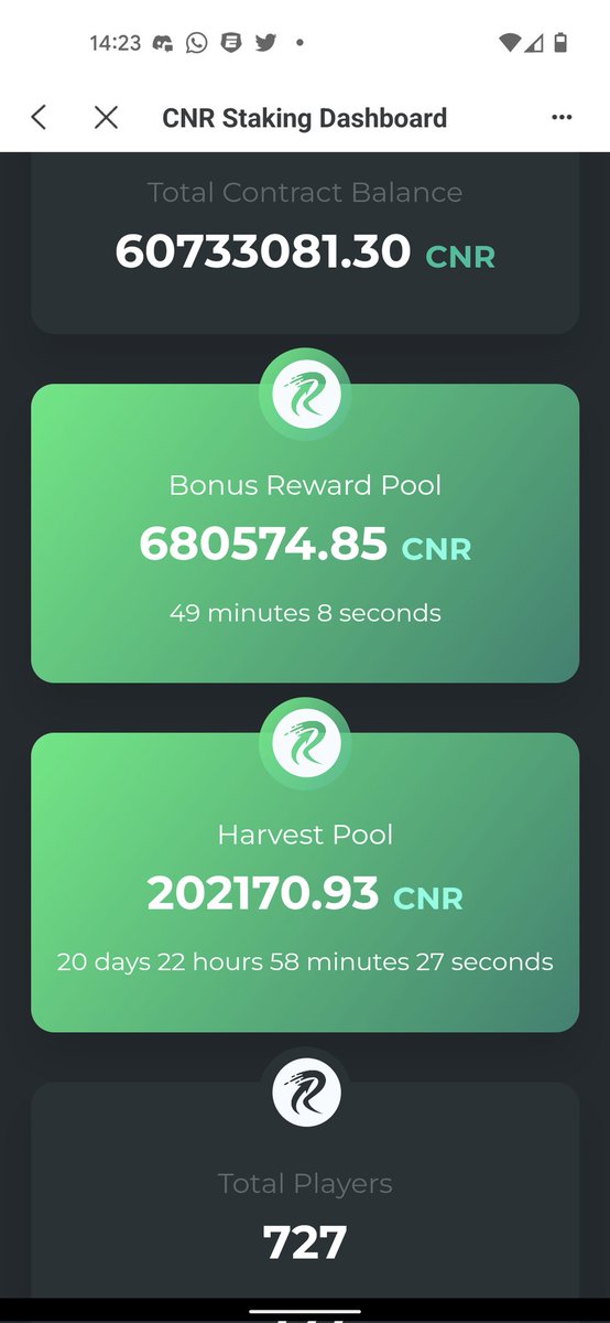 GHStaking's tweet photo. 👀 these numbers just keep growing everyday!
Who's going for the leaderboard?
#CNR 
#CentricWarriors 
#BSCGem 
#BSC https://t.co/5ZfYcsbMJ1