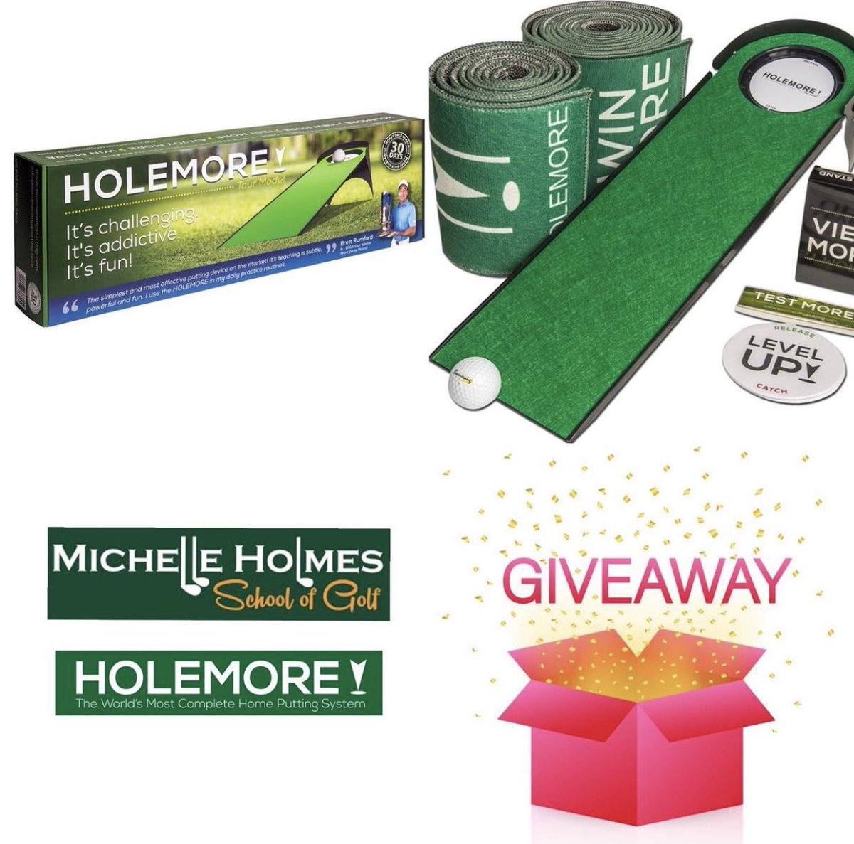 mholmesgolf's tweet photo. St. Patrick's Day #GolfGiveaway ☘️💛🇮🇪

This is one of my favorite putting aids! To be in with a chance to win: 

1. Retweet this post ☘️ 
2. Follow @mholmesgolf 💛

Want another chance to win? - Head over to our Instagram page ~ michelleholmesgolf ☘️🇮🇪💛 https://t.co/Ehhrd7zbsH