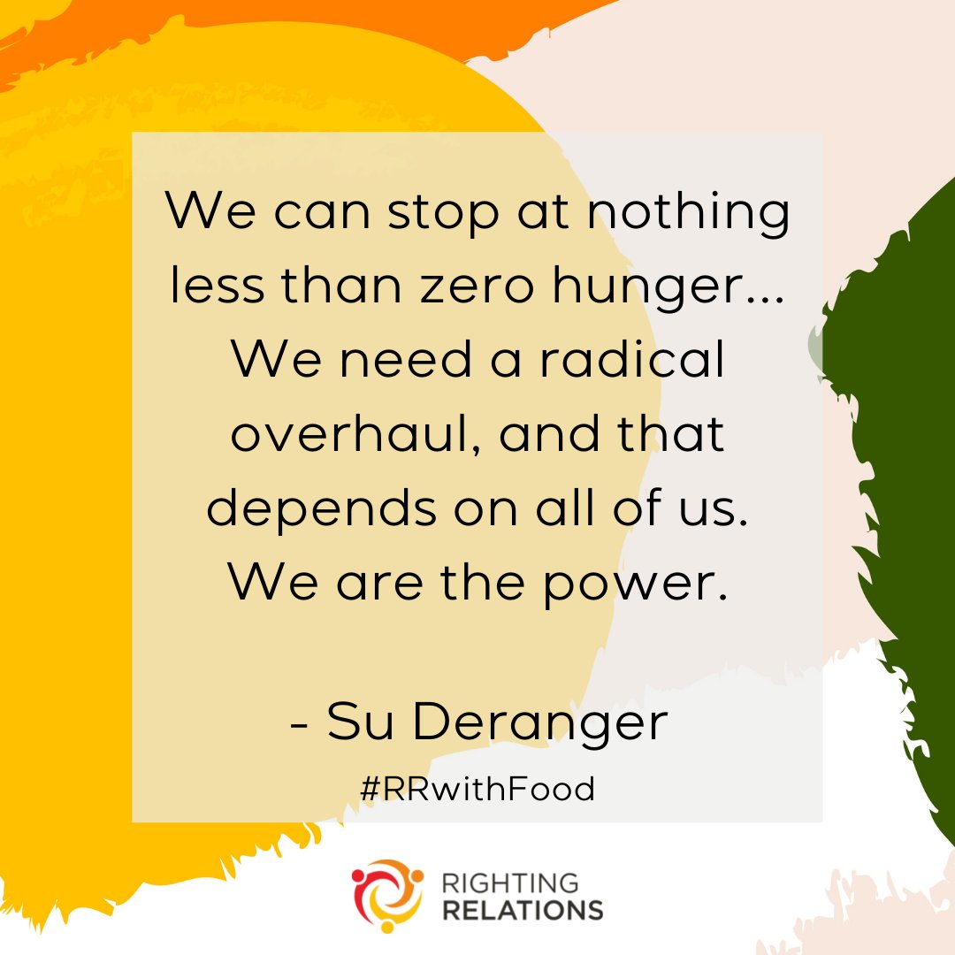 RRSocChange's tweet photo. Speaker Su Deranger tells us "We can stop at nothing less than zero hunger... we need a radical overhaul, and that depends on all of us. We are the power."

#RRwithFood #SDGs #Agenda2030 #FoodSecurity #FoodRevolutions https://t.co/OMO8eCFZ7F