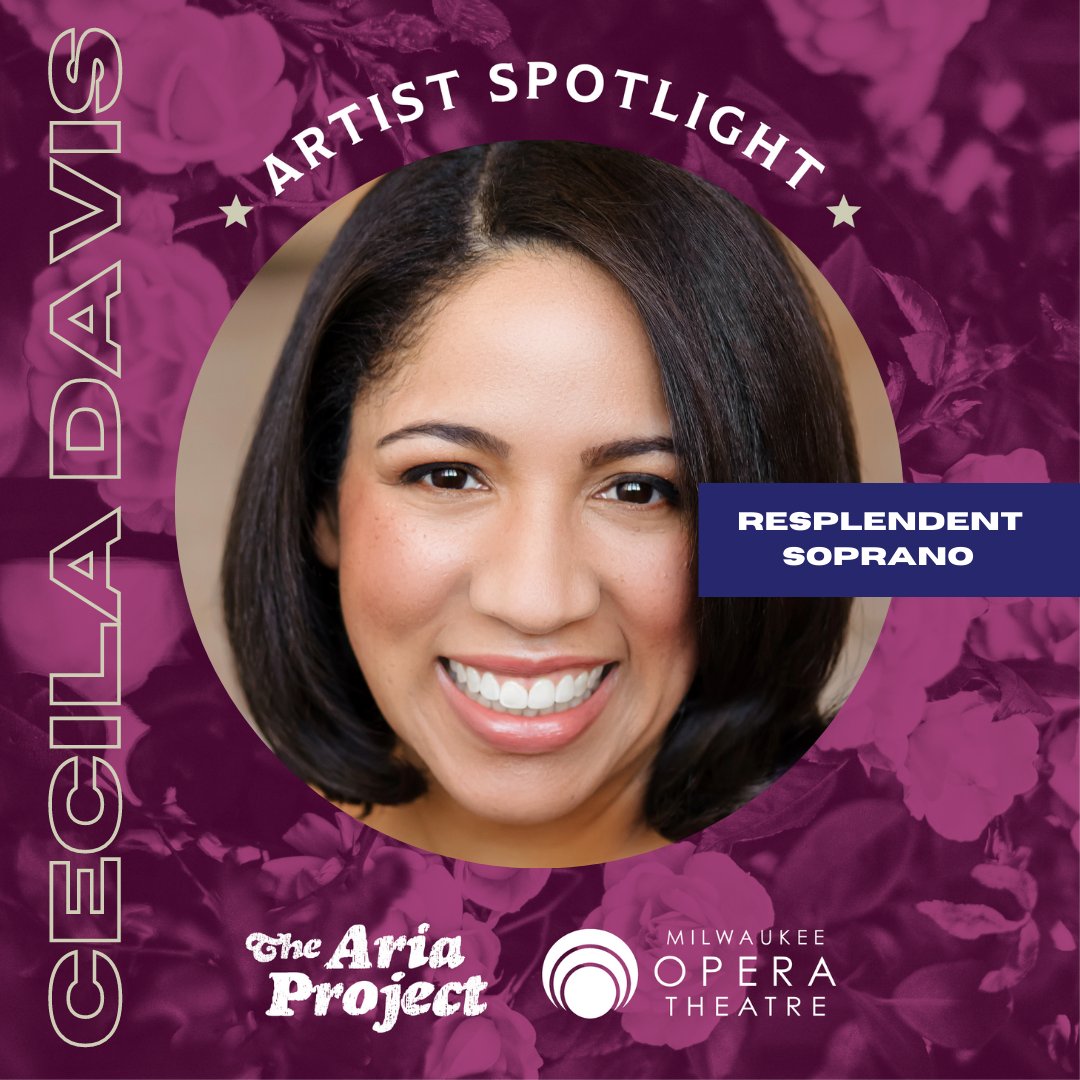 MKEOperaTheatre's tweet photo. Artist Spotlight! Resplendent Soprano Cecilia Davis will be featured in our next ARIA PROJECT installment, dropping next Tuesday, March 15!
Check out previous ARIA PROJECT installments at https://t.co/lMAHLvaGCQ
#artistspotlight #ariaproject #operaintheageofcoronavirus https://t.co/PG9e0bpTPs