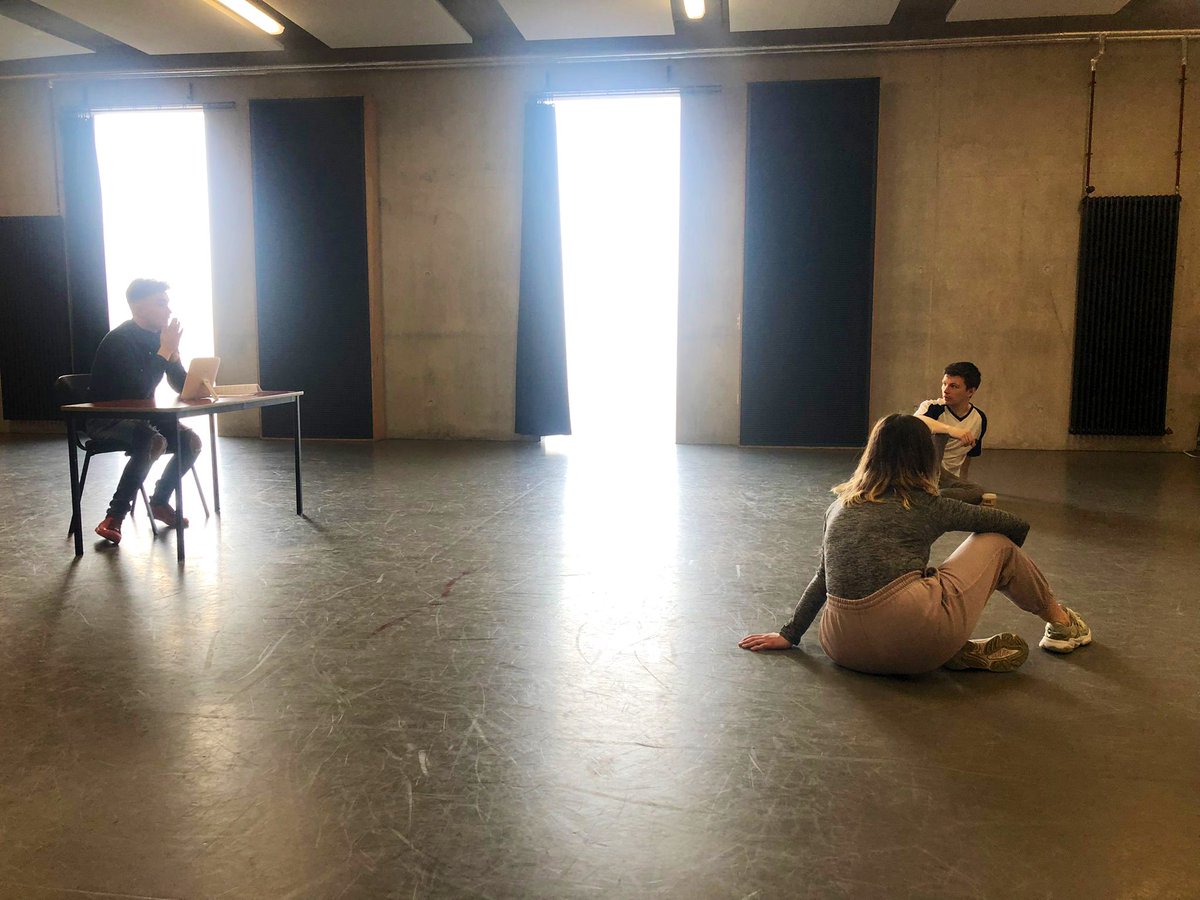 A few exciting rehearsal shots from earlier today… 

Only minutes before <a href="/MIBeautifulTC/">Make It Beautiful</a> SHORTS 2.0 kicks off at White Bear Theatre in London! Are we all excited? YES WE ARE! ✨
