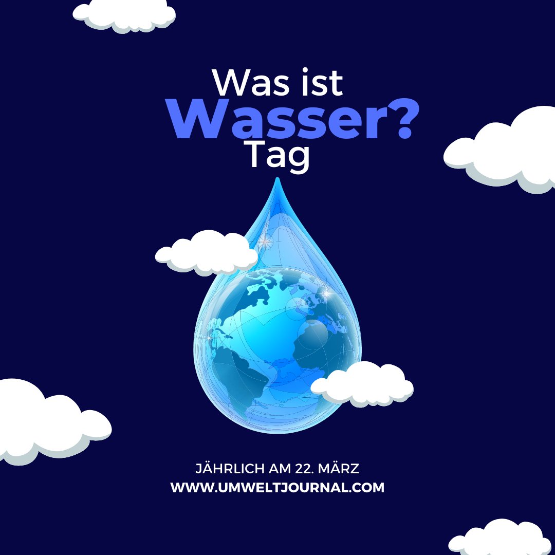 umweltjournalDE's tweet photo. Nicht vergessen - Der Weltwassertag wird jährlich am 22.März gefeiert 😍 https://t.co/2jJH2MAjZQ

#wasser #weltwassertag #wassertag https://t.co/TgeUSOyABv