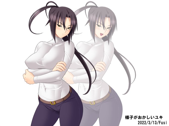 ユキCG04線画・やはり新キャラと主人公の絡みは必要だと思うのである。 