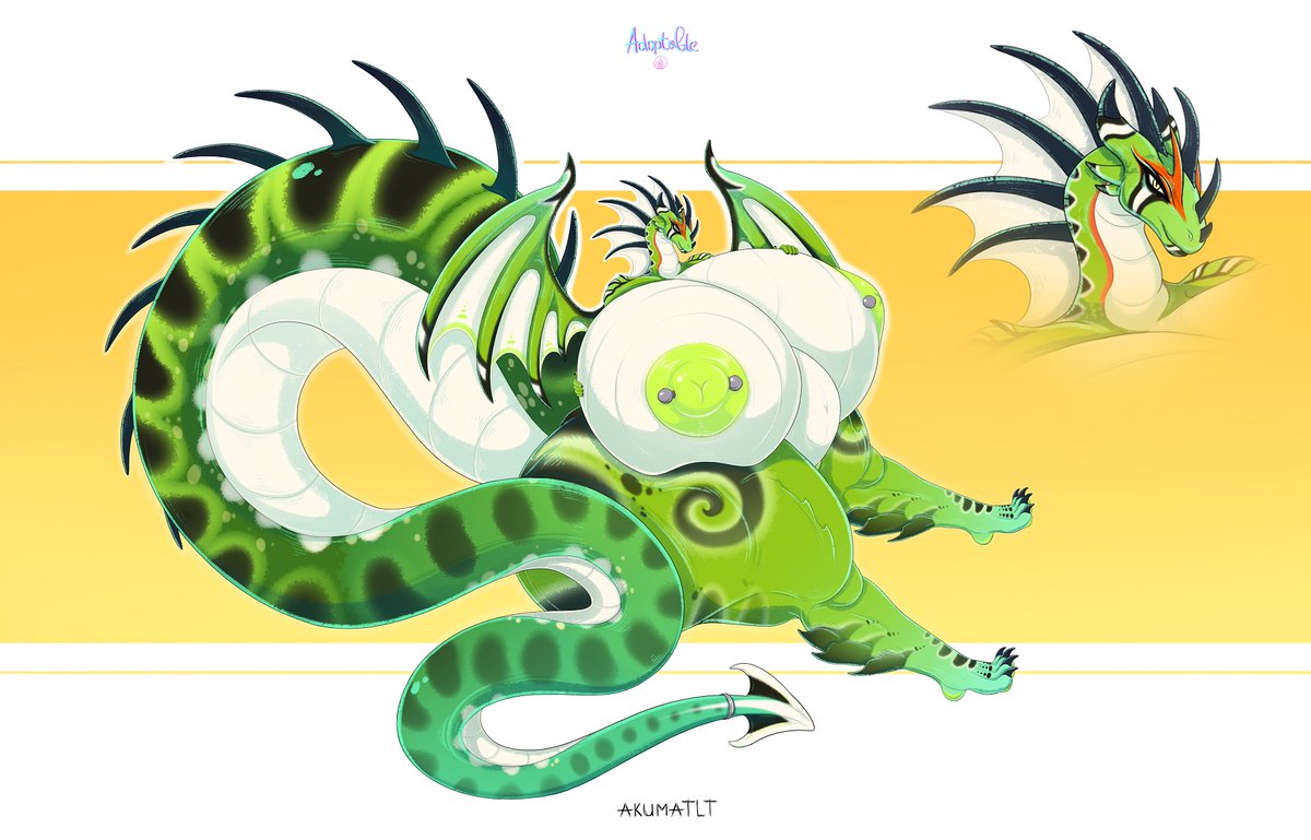 Akumatlt's tweet photo. Dragon "Rosemary Jam" OPEN
Auction here: https://t.co/yBMIcETh1n

#furry #furryartist #furryartwork #nsfwart  #akuma_tlt #art  #characterdesign #sketch #Anthro https://t.co/ajqocLLp9t