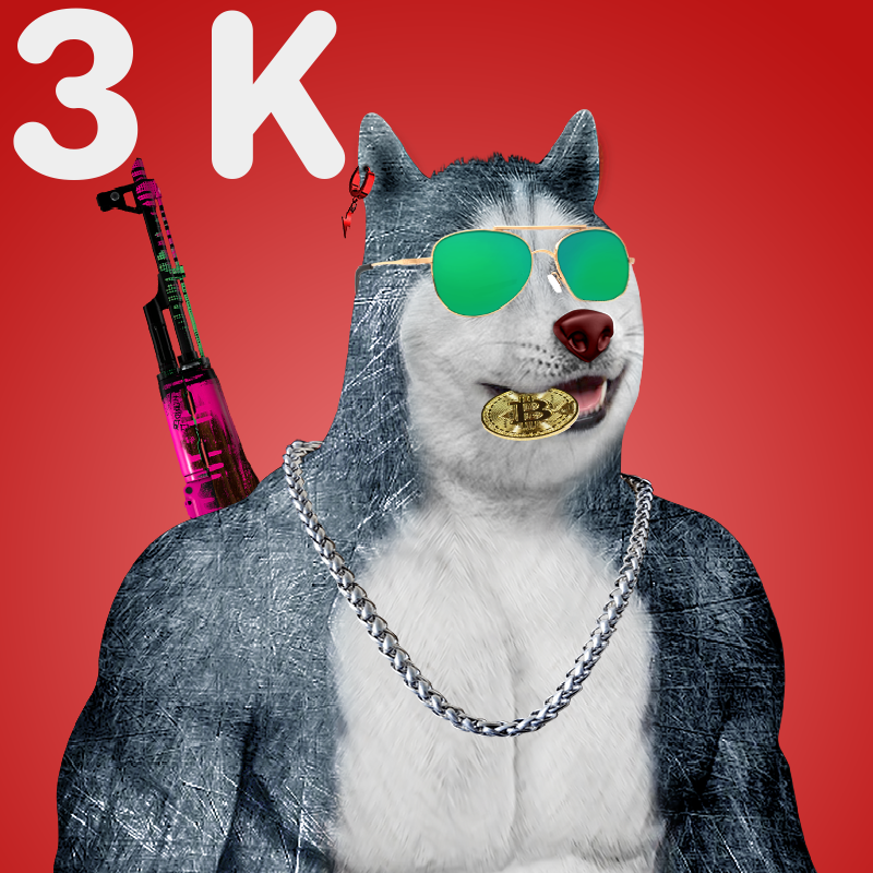 DogeVIPClub's tweet photo. Wow! We want to say thank you to everyone for 3500 followers, we appreciate everyone of you to explore Doge VIP Club together!
#nftcommunity #DogeVIPClub #NFTCollection #NFTs #NFTGame #NFTartwork #art #openseanfts https://t.co/cdR1ADprFw https://t.co/PgPxPr0FEh