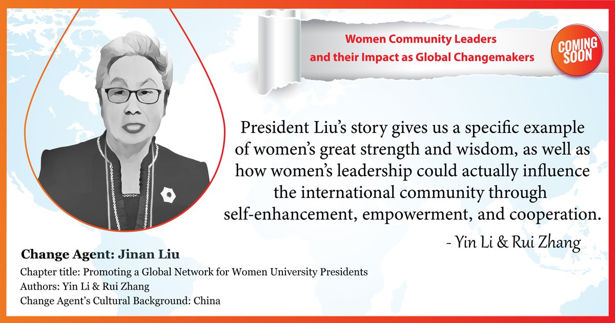 An empowering story of Jinan Liu who is working dedicatedly to create a space for female leaders in academia. 
#womencommunityleaders #globalchangemakers #talesofleadership #culturaltransformation #womenempowerment #femaleleadership
