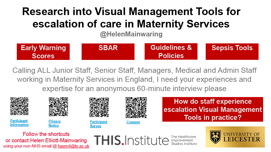 Please consider participating in my research. I am looking for staff experiences of asking for help in maternity services. I really would like all grades of staff involved <a href="/THIS_Institute/">THIS Institute</a> <a href="/SocSciHealth/">SAPPHIRE research</a> <a href="/NicolaBatem/">Nicola Bateman</a> <a href="/NicolaMackintos/">Nicola Mackintosh</a> 
drive.google.com/file/d/1R3Mtto…