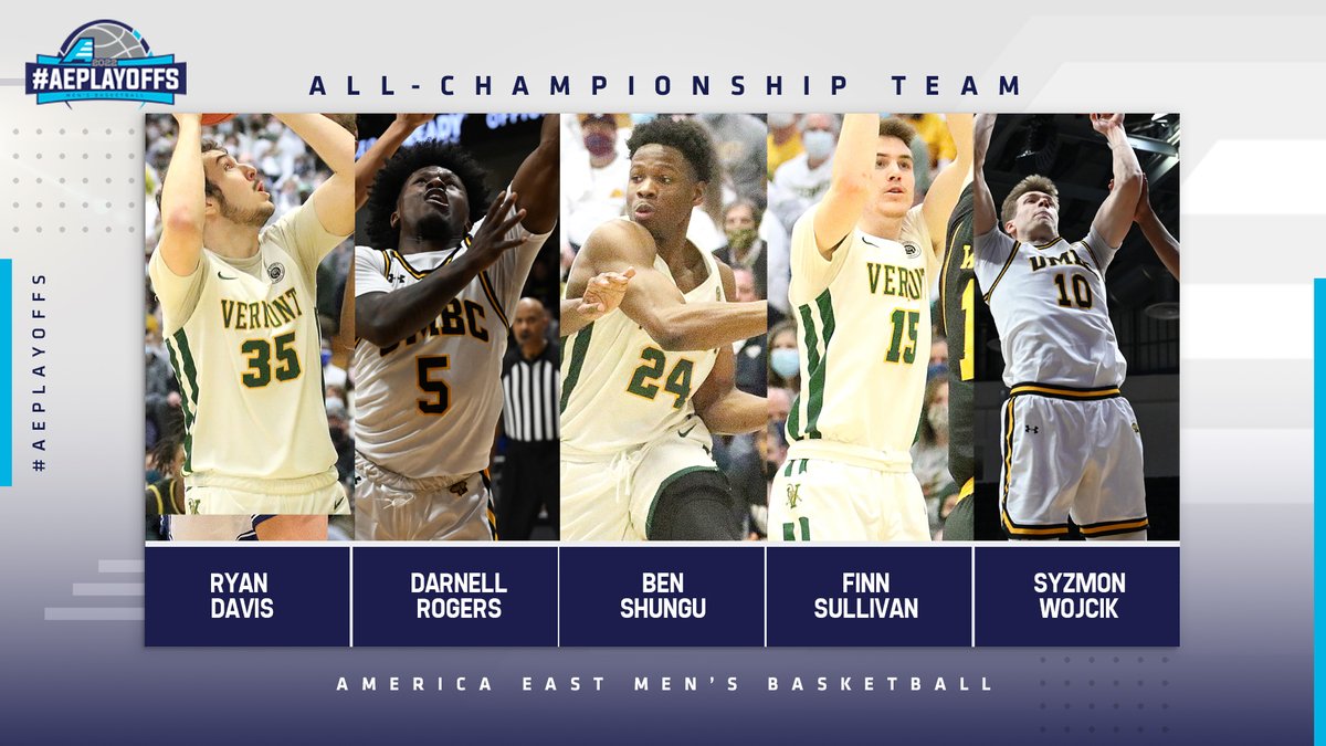 The 2022 men's #AEPlayoffs All-Championship Team!