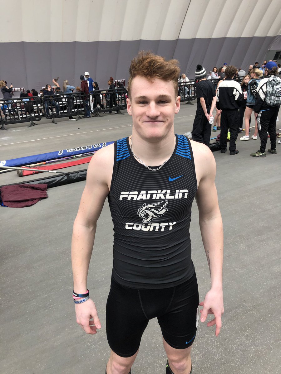 MrDavidson23's tweet photo. Jacob Schatzle finishes second overall and

🚨🚨🚨🚨🚨🚨🚨🚨

Breaks the schools record in the 60m running 7.15 (and 7.18). https://t.co/EFACIsjXJ1