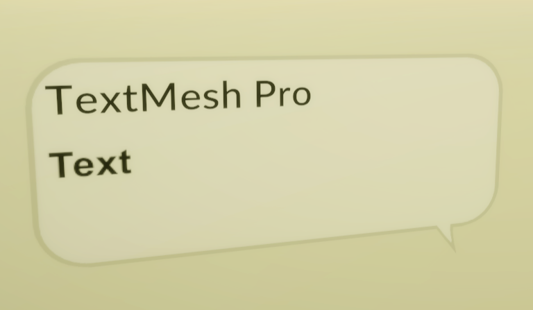 brytagcreative's tweet photo. Anyone finding any good reasons *not* to use TextMesh Pro in #unity3d #gamedev ? https://t.co/7LcAcXmpJJ
