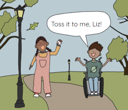 Introducing Rex! He loves Tacos and hanging out at the park with his friend Liz!