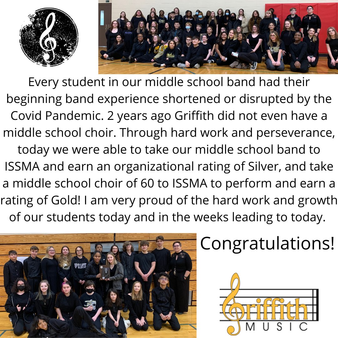 Griffith Band and Choir tweet media