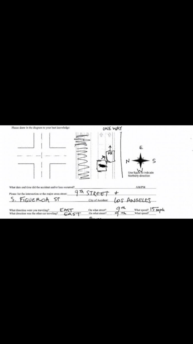 danblock4's tweet photo. Remember when Amber Heard got in an accident and blamed the other driver for it, despite the fact that she was ‘forbidden’ to drive at all, ‘controlled’ in every way and was ‘held prisoner’ in a penthouse (s) in LA, where all her friends/family/lovers squatted (in every sense)? https://t.co/Or3JMZWobQ