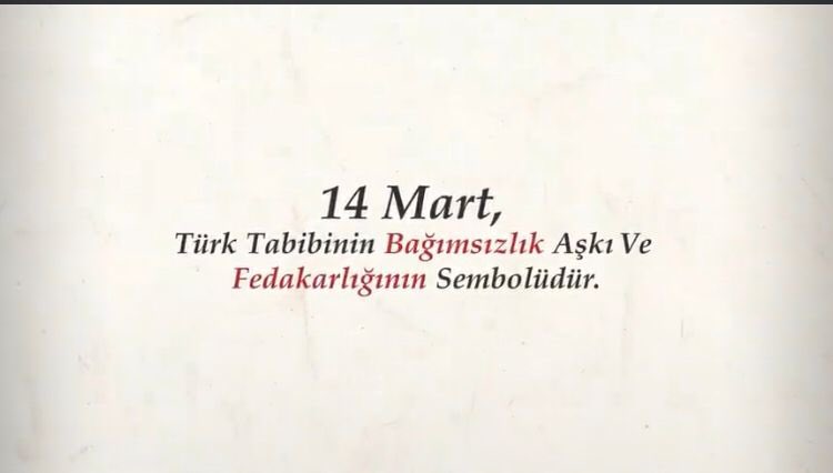 pelink75's tweet photo. #14MartHekimlerindir #14MartTıbbiyelilerindir https://t.co/07PZN46jdX