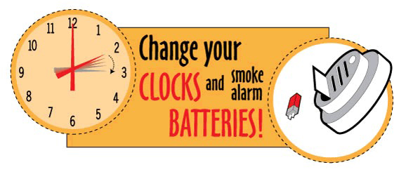 It's time to change your clocks ⏰ "Spring Forward" by 1 hour on Sunday, March 13th at 2 am. Use this a reminder to change the batteries 🔋 in your smoke alarm! <a href="/townofinnisfil/">Town of Innisfil</a>