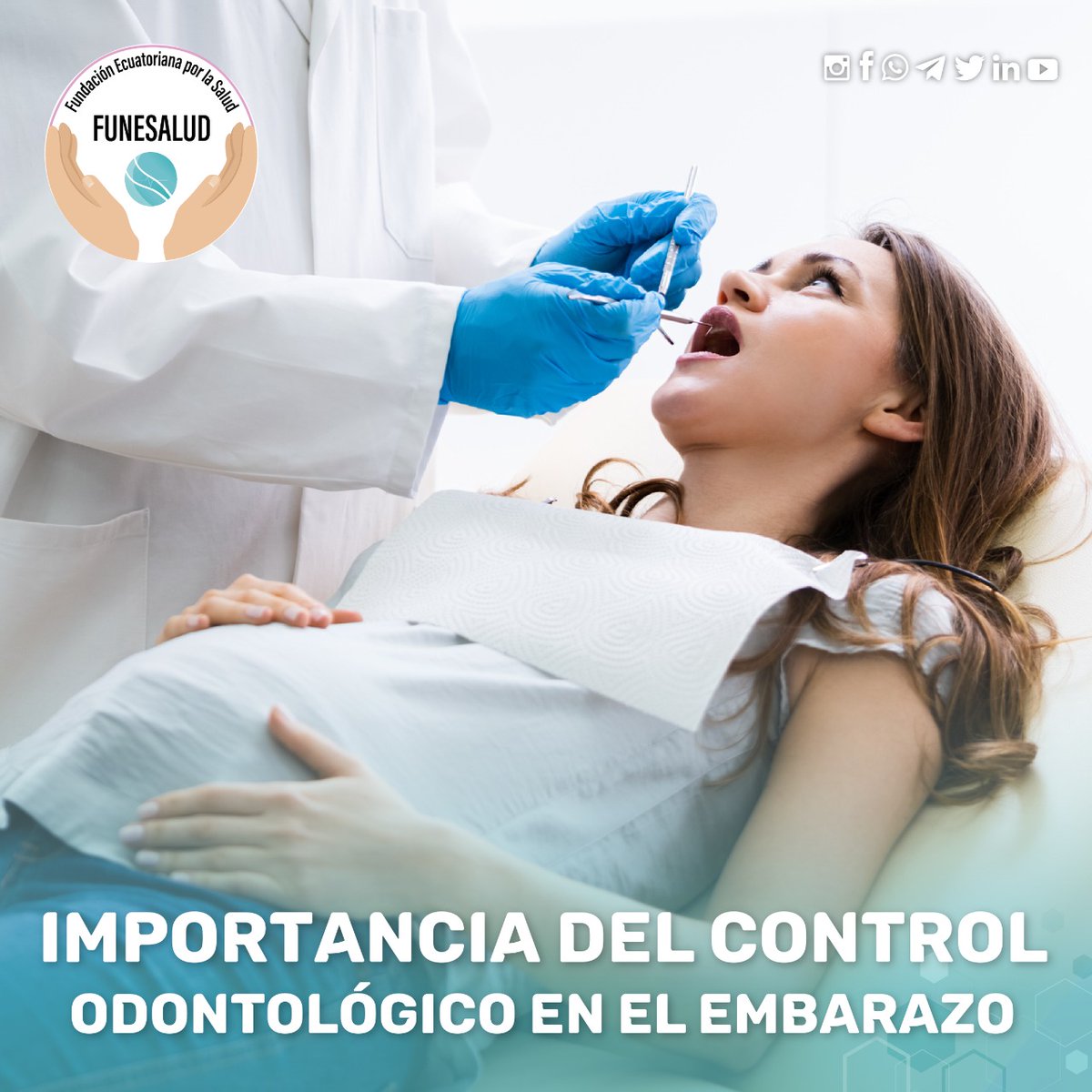 ¿𝐒𝐚́𝐛𝐢𝐚𝐬 𝐜𝐮𝐚𝐥 𝐞𝐬 𝐥𝐚 𝐢𝐦𝐩𝐨𝐫𝐭𝐚𝐧𝐜𝐢𝐚 𝐝𝐞𝐥 𝐂𝐨𝐧𝐭𝐫𝐨𝐥 𝐎𝐝𝐨𝐧𝐭𝐨𝐥𝐨́𝐠𝐢𝐜𝐨 𝐞𝐧 𝐞𝐥 𝐞𝐦𝐛𝐚𝐫𝐚𝐳𝐨? 🤰🏻👼🏻

🩺Segun la OMS refleja un crecimiento progresivo en el número de mujeres embarazadas, incrementando la necesidad de atención odontológica...