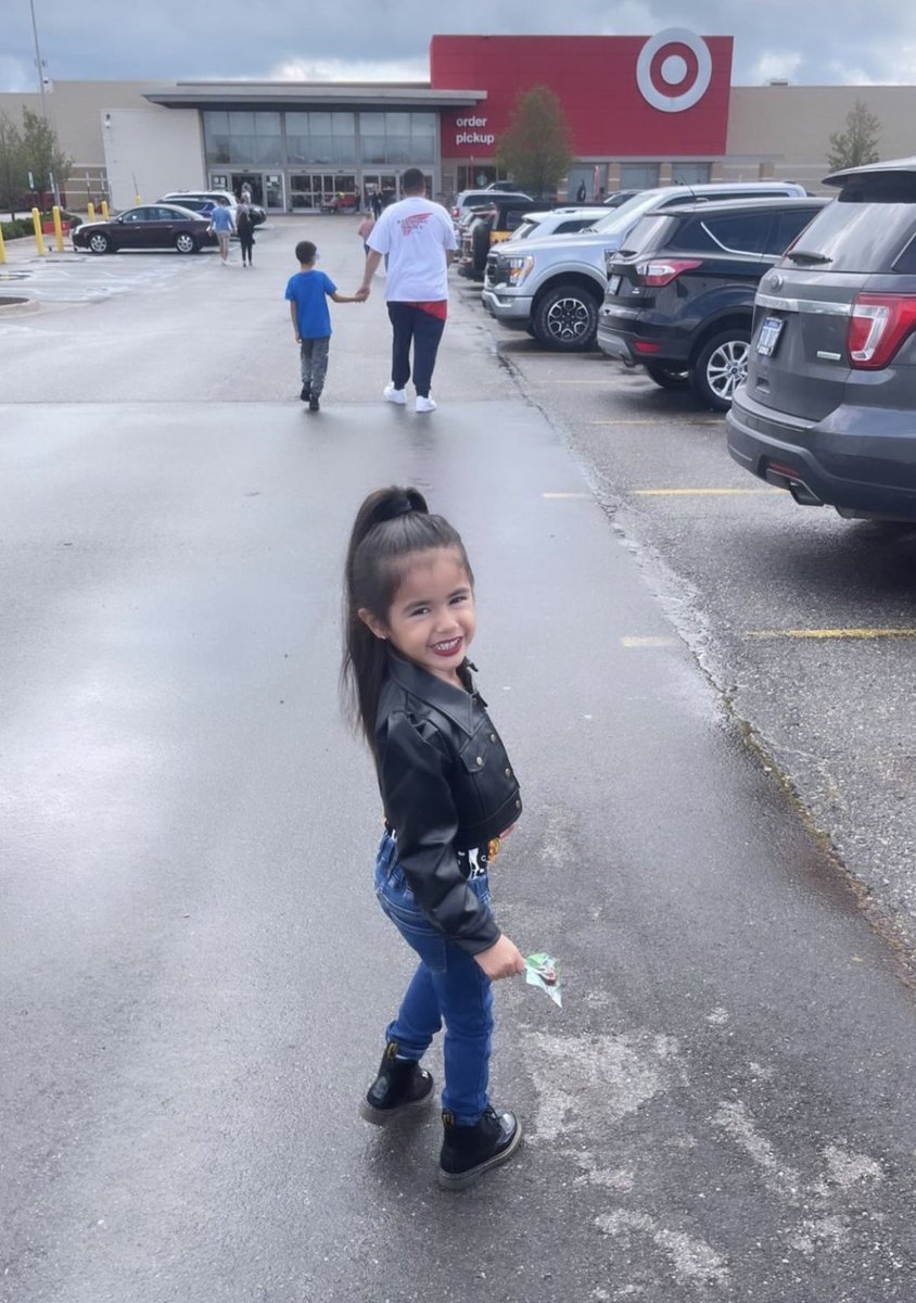 The sweetest smile when we get to walk up to our favorite place. 🎯🤍