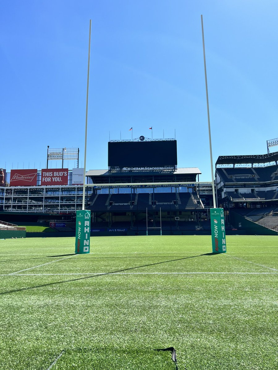 DallasJackals's tweet photo. Game day from the home pitch @choctawstadium https://t.co/FsBLOaDVmJ
