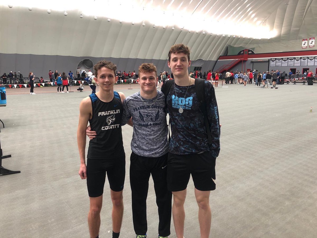 MrDavidson23's tweet photo. Not one, not two, but three!!!!

🚨🚨🚨🚨🚨🚨🚨🚨

Christian Stortz breaks the school in the 200m dash running 23.75. 

Finishes 4th over all out of 65 competitors. https://t.co/RKdnvak4AS