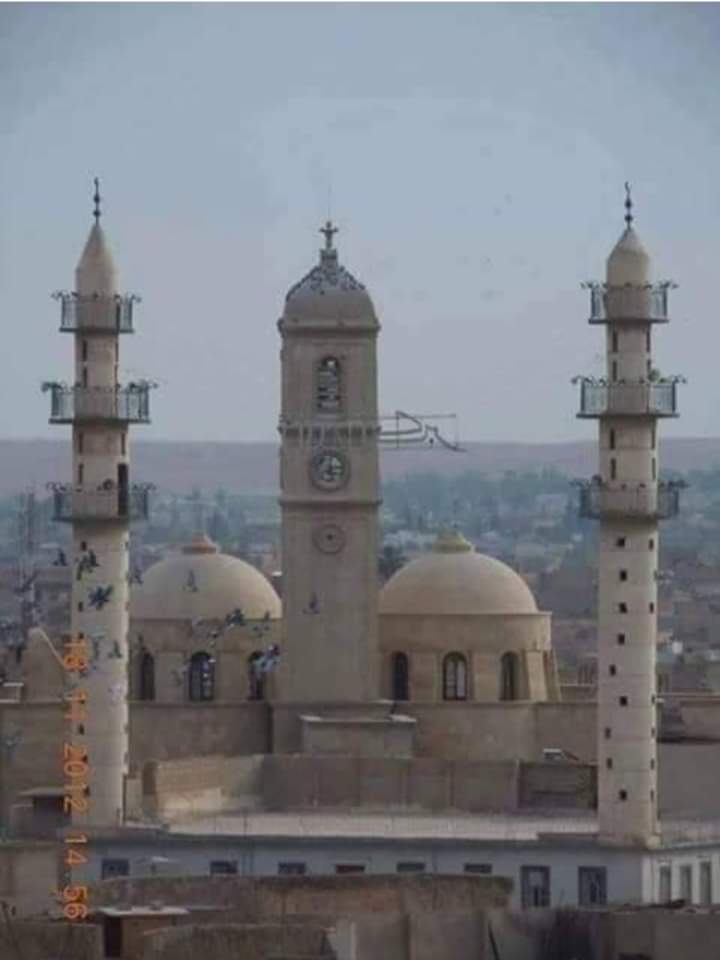 This picture expresses love and peaceful coexistence in the city of Mosul