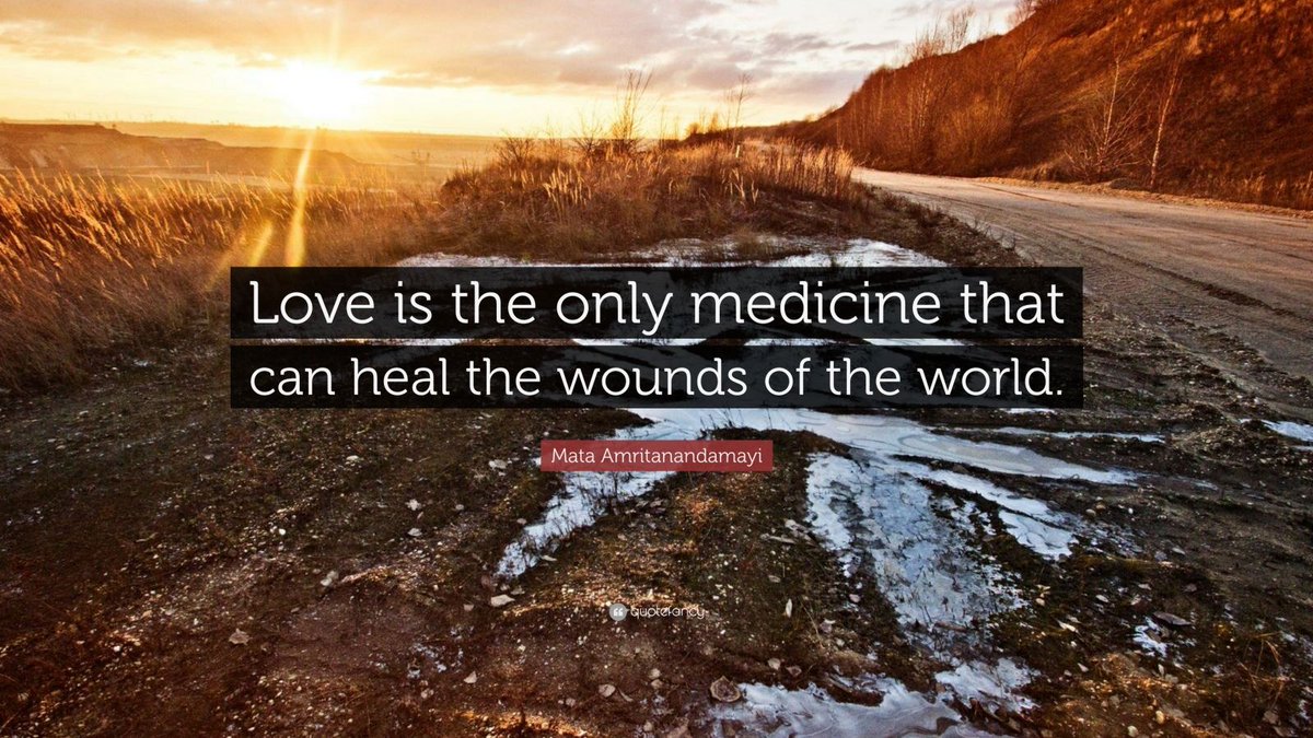 The only medicine 
🧡