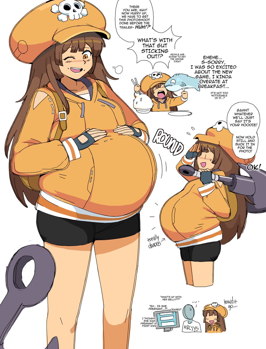 .....that puffy sweatshirt she wore in the promo art really did look weird.....