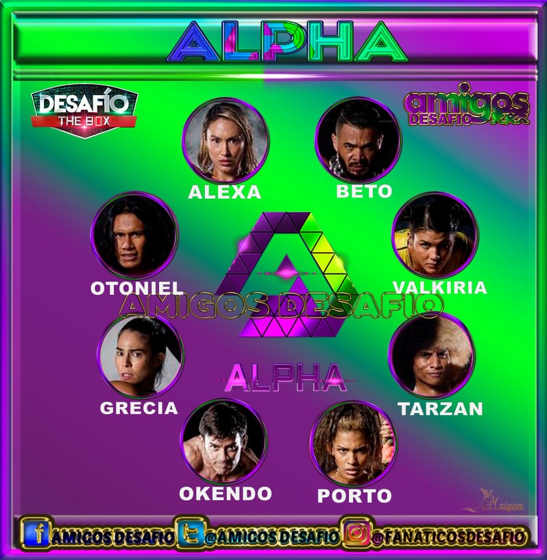 AmigosDesafio's tweet photo. Recién comienza el Desafio y ya sentimos preferencia por un equipo.
¿Es el Equipo Alpha tu favorito?
#amigosdesafio #equipoalpha https://t.co/5xajtFhkWo