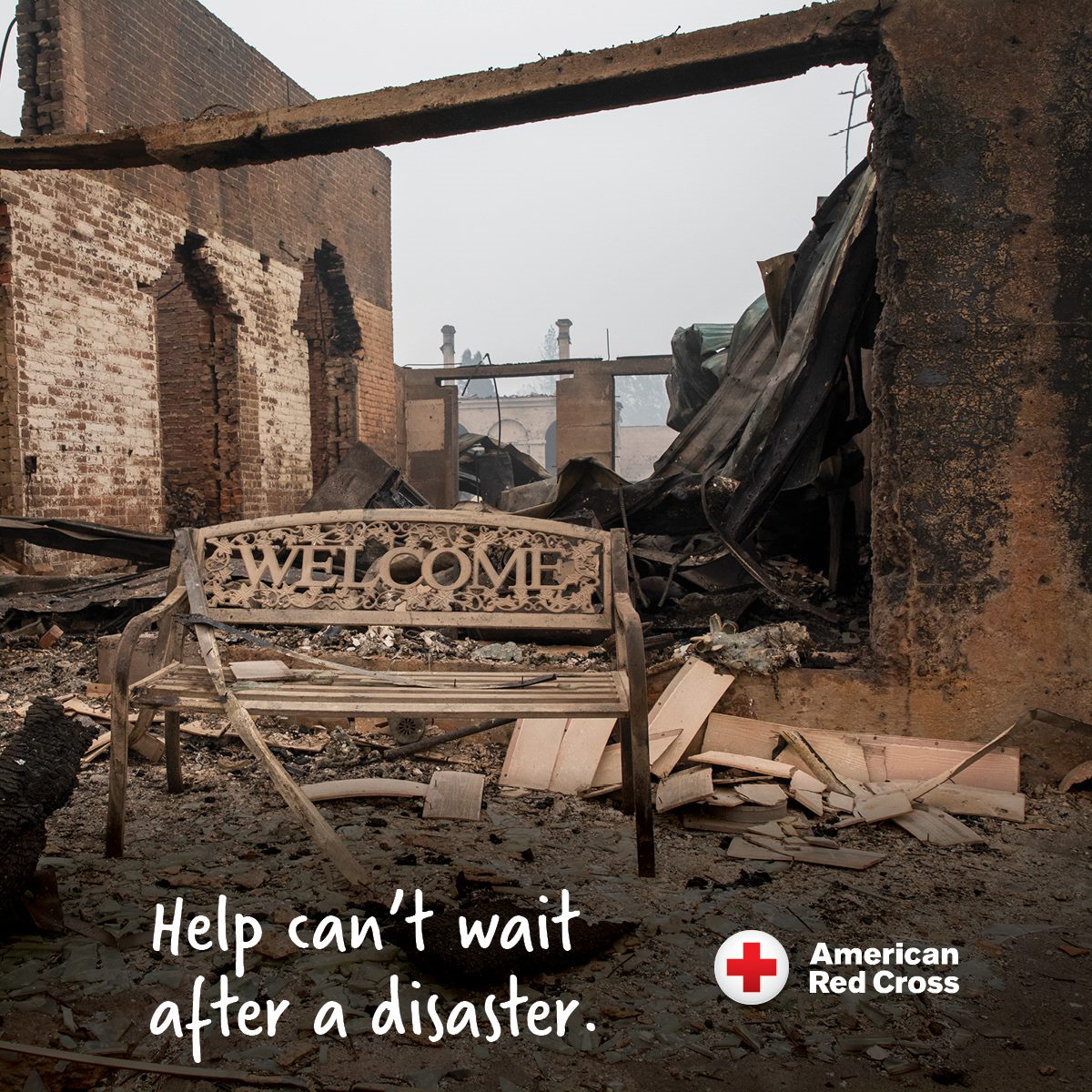 MontanaRedCross's tweet photo. About every 8 minutes, someone needs the American Red Cross. In many cases, it's because of a home fire. Red Cross volunteers often arrive with assistance before the flames are fully extinguished, because help can't wait. #helpcantwait https://t.co/M5VJJvmdLn
