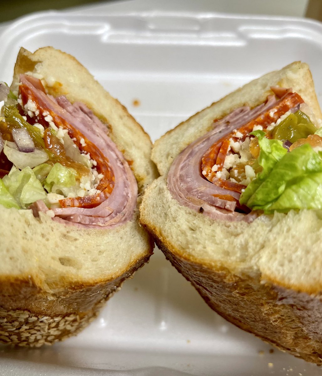 PhillyFink's tweet photo. Just tried a new hoagie spot in the Northeast, shoutout #Tac1 ! Tried the Original Italian from Fink’s Hoagies. 

12/10 would eat it again. https://t.co/VVTiMgMTIG
