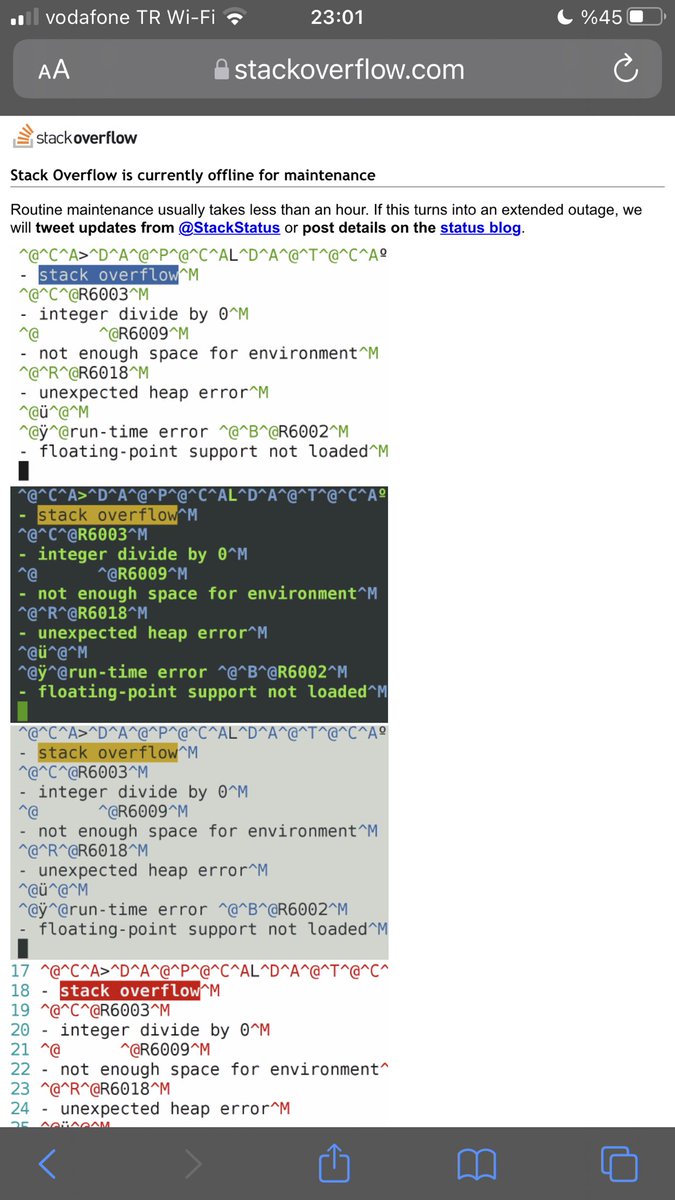 Back to the good old books. #stackoverflow