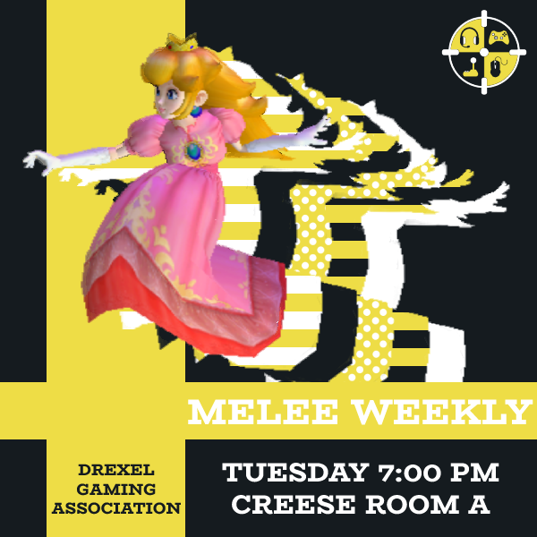 drexel_gaming's tweet photo. #supersmashbrosmelee👑
🏰 Creese Room A
🍄 Tuesday Mar 15th
👸 7:00pm to 9:00pm
#ssbmelee #ssb #supersmashbros #drexeluniversity #drexeldragon #drexelevents #drexel #drexeldragons https://t.co/gsIY0yzXHA