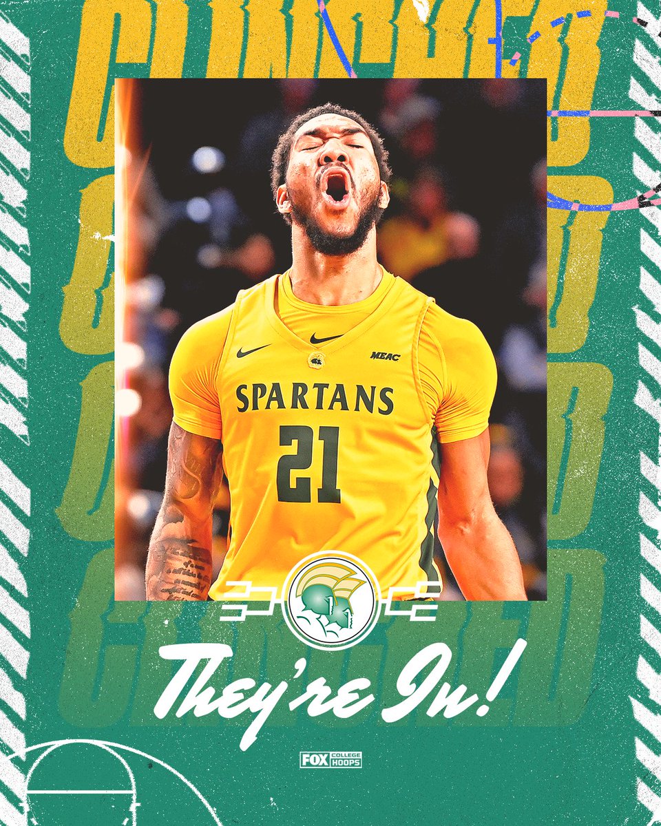 CBBonFOX's tweet photo. THEY'RE IN!

@NSU_BBALL is going dancing! 🕺 https://t.co/oxv0KPU1ub