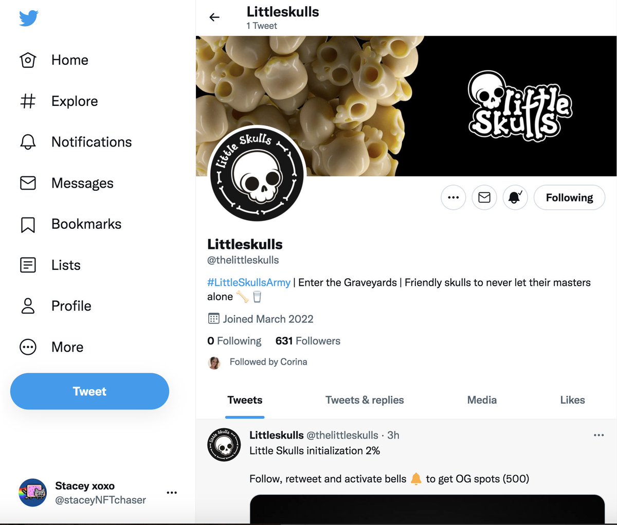 staceyNFTchaser's tweet photo. @thelittleskulls https://t.co/aOMgGuIbwn