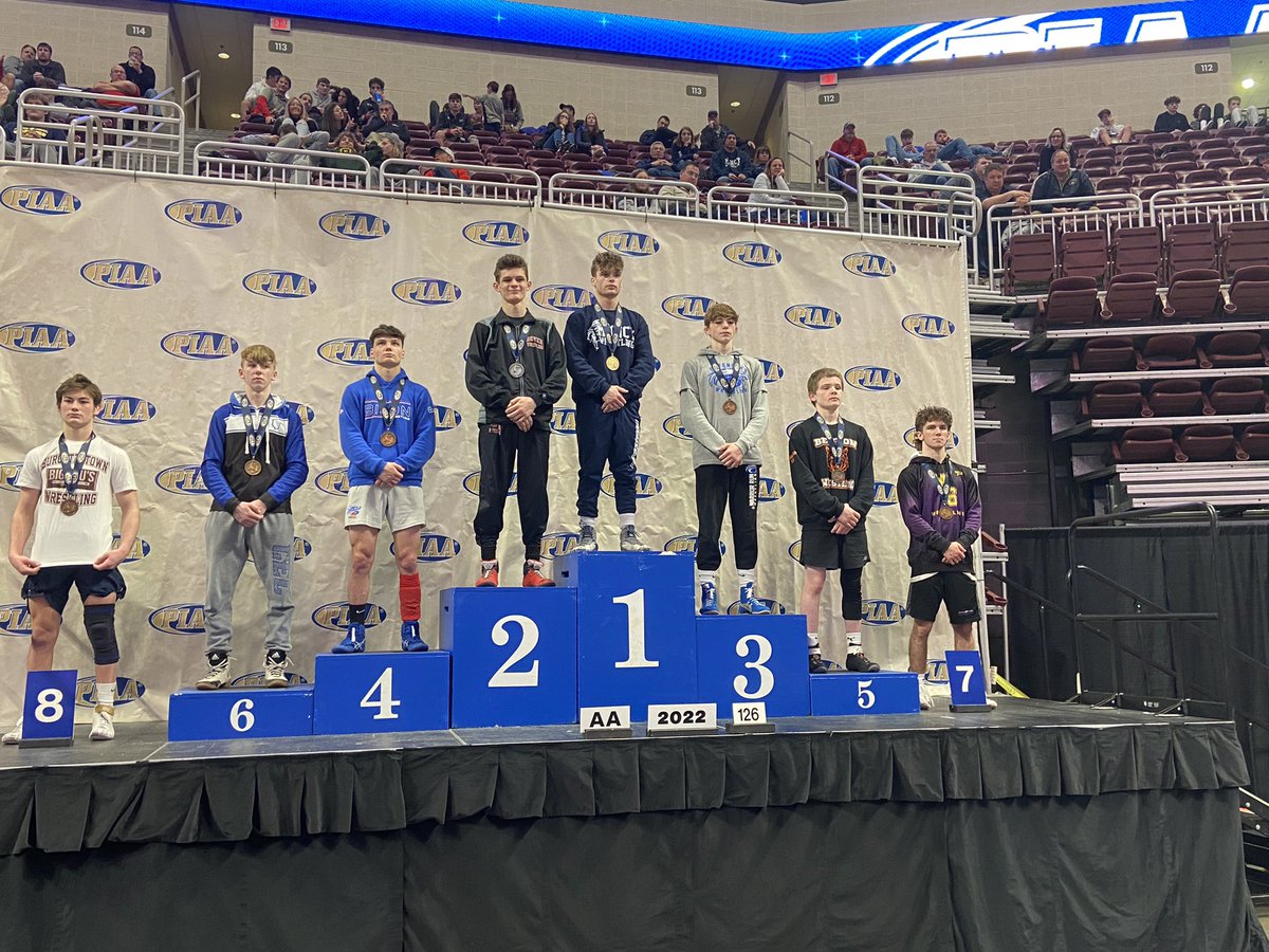GoBubblers's tweet photo. Eli Bounds take 7th place at States!! Congratulations Eli on a great season! https://t.co/CMECbFDUAR