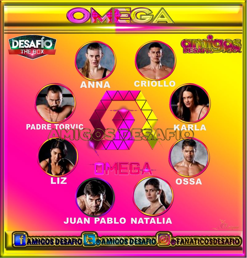 AmigosDesafio's tweet photo. Recién comienza el Desafio y ya sentimos preferencia por un equipo. 
¿Es el Equipo Omega tu favorito?
#amigosdesafio #equipoomega https://t.co/TRac0BMG31