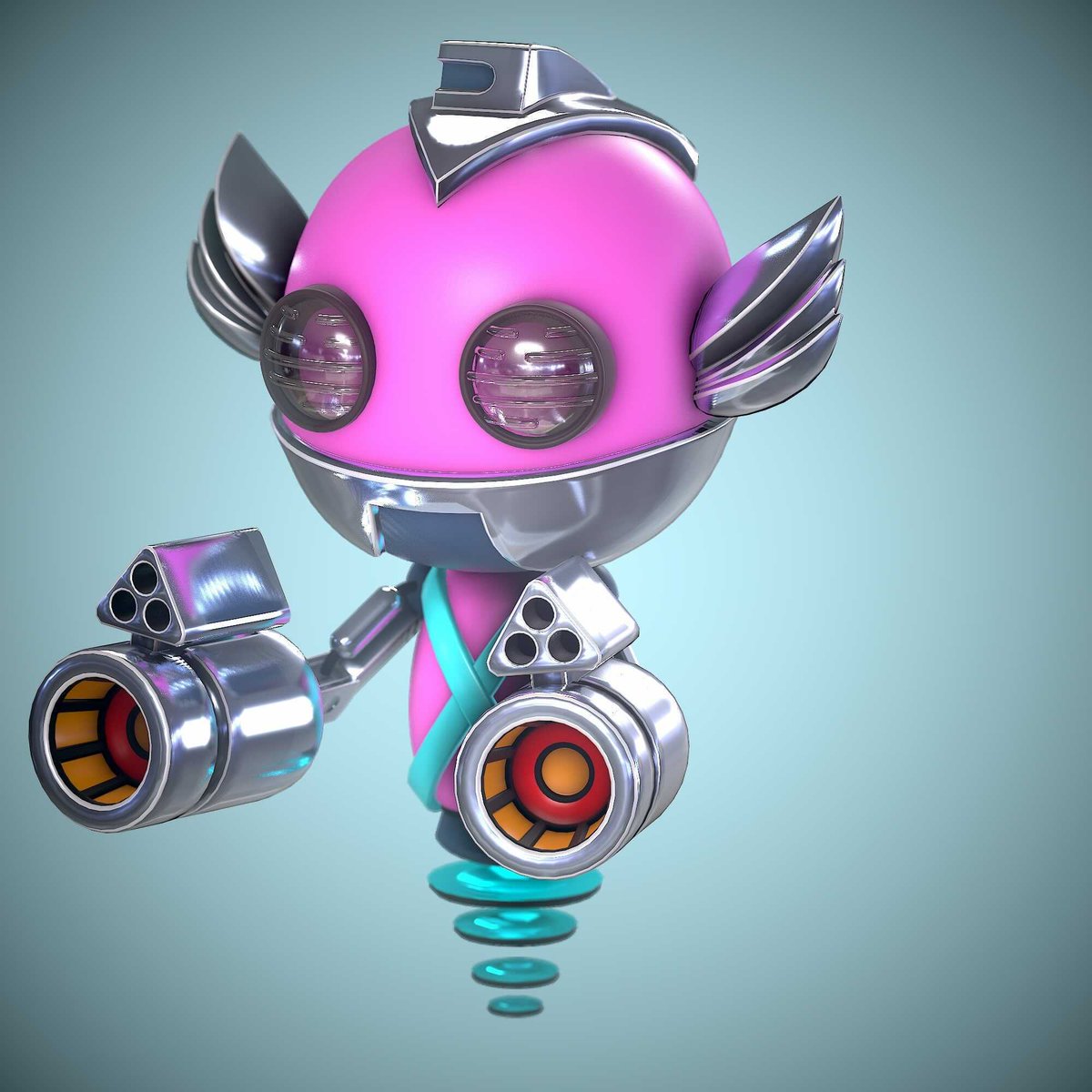 cryptobots_game's tweet photo. Pew-Pew-Bot sneak peek! π€
The Classic Cryptobots team is keeping up the work on the 3D classics to make them look even sharper!
β΅οΈ Classic Bots OpenSea: https://t.co/fskHMBwCy9
#ClassicCryptobots #Cryptobots #HistoricalNFTs https://t.co/CVI3DEFdD2