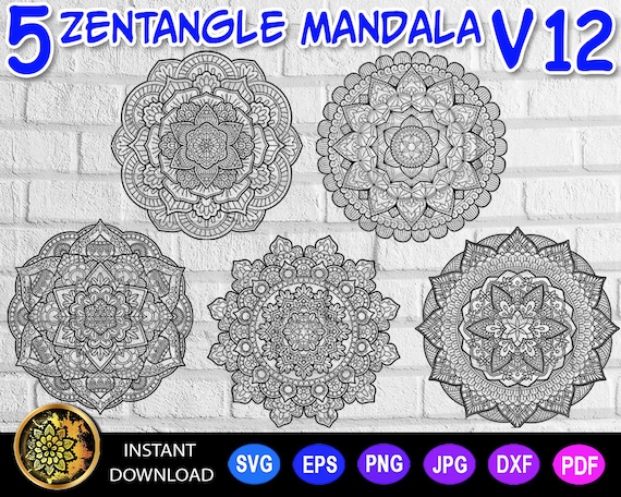 ArtDesign_by_VC's tweet image. 5 Zentangle Mandala Bundle tinyurl.com/y2e8wwhv via @EtsySocial #mandala #lineart #Digitalfile #mandalasvg