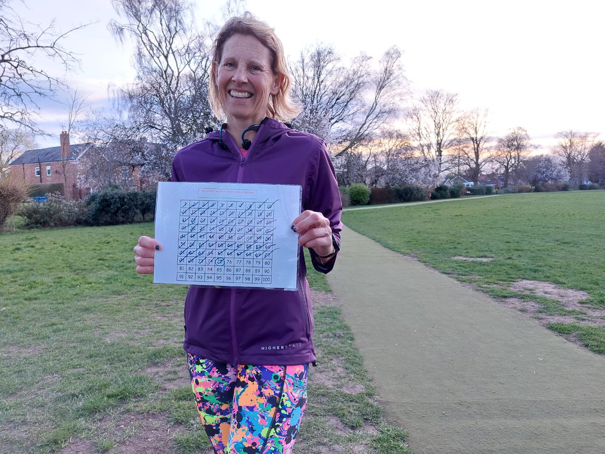 howdenashes's tweet photo. Katie Winter, one of the organisers of our annual Ashes 5K, marked the official opening of the Howden Mile by running the course from dawn to dusk this Saturday. By the time she finished she’s clocked up an incredible 40 miles around our park raising money for @TheBHF and us! 🙌 https://t.co/8rfonCRsSA