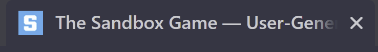TheSandboxGame's tweet photo. New favicon, who dis? 👀

Check it now by visiting https://t.co/xHu9xeBw4z ✅ https://t.co/McIMnGeYLD